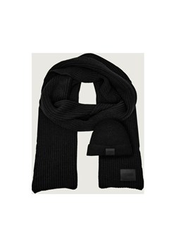 HUGO Szal + czapka Zago | z dodatkiem wełny ze sklepu Gomez Fashion Store w kategorii Czapki zimowe męskie - zdjęcie 187057917