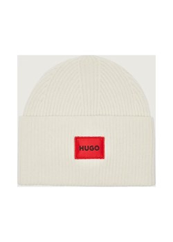 HUGO Wełniana czapka Saffa - id: BU255W000002118 - marki Hugo Boss - 187057945 HUGO Wełniana czapka Saffa ze sklepu Gomez Fashion Store w kategorii Czapki zimowe damskie - zdjęcie 187057945