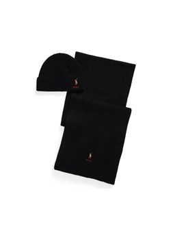 POLO RALPH LAUREN Wełniany szal + czapka ze sklepu Gomez Fashion Store w kategorii Czapki zimowe damskie - zdjęcie 187058057