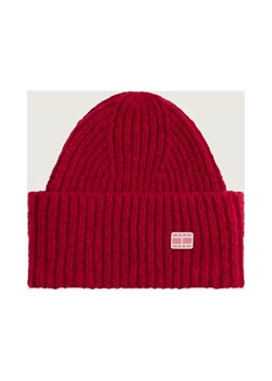 Tommy Jeans Wełniana czapka - id: TM255W000072Z90 - marki Tommy Jeans - 187058175 Tommy Jeans Wełniana czapka ze sklepu Gomez Fashion Store w kategorii Czapki zimowe damskie - zdjęcie 187058175