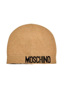 Moschino Czapka | z dodatkiem wełny i kaszmiru - id: MO255W000013003 - marki Moschino - 187058185 Moschino Czapka | z dodatkiem wełny i kaszmiru ze sklepu Gomez Fashion Store w kategorii Czapki zimowe damskie - zdjęcie 187058185