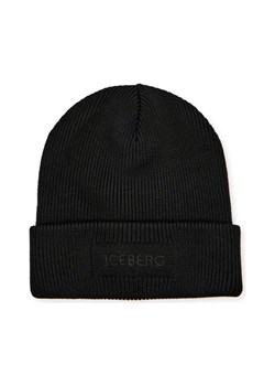 Iceberg Wełniana czapka - id: II255M000003900 - marki Iceberg - 187058266 Iceberg Wełniana czapka ze sklepu Gomez Fashion Store w kategorii Czapki zimowe męskie - zdjęcie 187058266