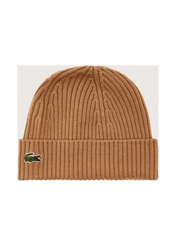 Lacoste Wełniana czapka - id: LA255M000038B67 - marki Lacoste - 187058269 Lacoste Wełniana czapka ze sklepu Gomez Fashion Store w kategorii Czapki zimowe damskie - zdjęcie 187058269