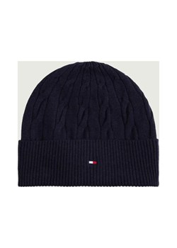 Tommy Hilfiger Wełniana czapka FLAG - id: TH255M000068287 - marki Tommy Hilfiger - 187058318 Tommy Hilfiger Wełniana czapka FLAG ze sklepu Gomez Fashion Store w kategorii Czapki zimowe męskie - zdjęcie 187058318