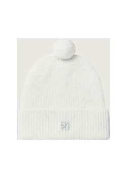 Calvin Klein Czapka | z dodatkiem wełny - id: CK255W000021D71 - marki Calvin Klein - 187058339 Calvin Klein Czapka | z dodatkiem wełny ze sklepu Gomez Fashion Store w kategorii Czapki zimowe damskie - zdjęcie 187058339