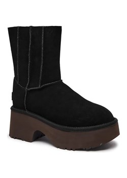 UGG Skórzane śniegowce Classic Twin New Heights - id: UG245W000021990 - marki UGG - 187058406 UGG Skórzane śniegowce Classic Twin New Heights ze sklepu Gomez Fashion Store w kategorii Śniegowce damskie - zdjęcie 187058406