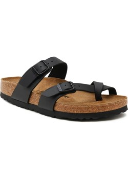 Birkenstock Japonki Klapki Mayario | z dodatkiem skóry | narrow fit - id: BR242W000045003 - marki BIRKENSTOCK - 187058459 Birkenstock Japonki Klapki Mayario | z dodatkiem skóry | narrow fit ze sklepu Gomez Fashion Store w kategorii Klapki damskie - zdjęcie 187058459