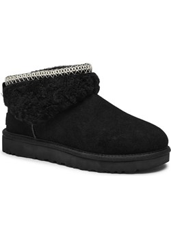 UGG Skórzane śniegowce MAXI CURLY - id: UG245W000042990 - marki UGG - 187187818 UGG Skórzane śniegowce MAXI CURLY ze sklepu Gomez Fashion Store w kategorii Śniegowce damskie - zdjęcie 187187818