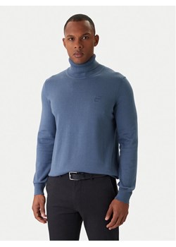 BOSS Sweter Akiro S 50527573 Niebieski Regular Fit ze sklepu MODIVO w kategorii Swetry męskie - zdjęcie 187188127