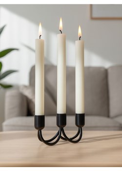 Sinsay - Świecznik - czarny ze sklepu Sinsay w kategorii Świeczniki - zdjęcie 187190135