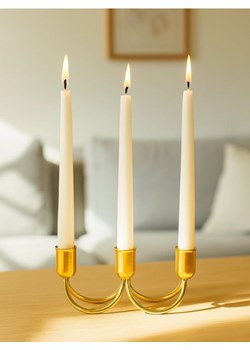 Sinsay - Świecznik - złoty ze sklepu Sinsay w kategorii Świeczniki - zdjęcie 187190136