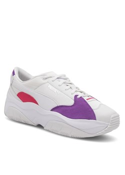 Sneakersy Puma 371279-06 Biały ze sklepu eobuwie.pl w kategorii Buty sportowe damskie - zdjęcie 187190336