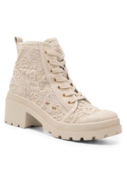 Trzewiki DeeZee WS5512-01 Beżowy - id: 5905588440079 - marki DeeZee - 187190355 Trzewiki DeeZee WS5512-01 Beżowy ze sklepu eobuwie.pl w kategorii Workery damskie - zdjęcie 187190355