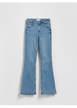 Reserved - Jeansy flare bootcut - niebieski ze sklepu Reserved w kategorii Jeansy damskie - zdjęcie 187191659