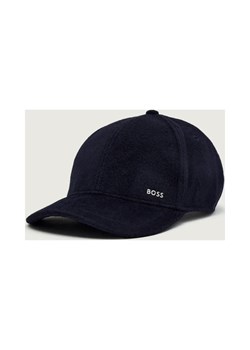 BOSS BLACK Wełniana bejsbolówka Zed-WO-PW | z dodatkiem jedwabiu - id: BB255M000081404 - marki BOSS HUGO BOSS - 187192735 BOSS BLACK Wełniana bejsbolówka Zed-WO-PW | z dodatkiem jedwabiu ze sklepu Gomez Fashion Store w kategorii Czapki z daszkiem męskie - zdjęcie 187192735