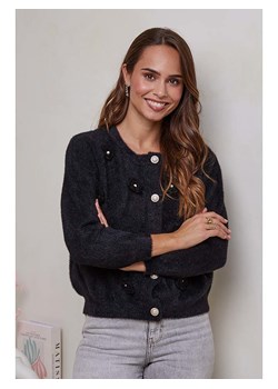Soft Cashmere Kardigan w kolorze czarnym ze sklepu Limango Polska w kategorii Swetry damskie - zdjęcie 187195619