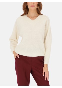 Sweter z wełną z alpaki i wełną merino ecru L'AF Mela ze sklepu Eye For Fashion w kategorii Swetry damskie - zdjęcie 187195947