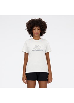 Koszulka damska New Balance WT41816WT – biała ze sklepu New Balance Poland w kategorii Bluzki damskie - zdjęcie 187196176
