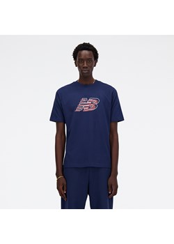 Koszulka męska New Balance MT41526NNY – granatowa ze sklepu New Balance Poland w kategorii T-shirty męskie - zdjęcie 187196177