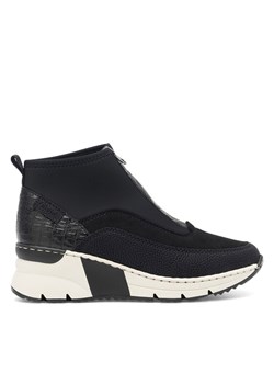 Botki Rieker N6352-00 Czarny ze sklepu eobuwie.pl w kategorii Buty sportowe damskie - zdjęcie 187196789