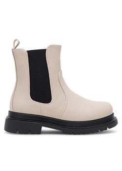 Botki Nelli Blu CS6171-03 Beżowy - id: 5905588097716 - marki Nelli Blu - 187196808 Botki Nelli Blu CS6171-03 Beżowy ze sklepu eobuwie.pl w kategorii Buty zimowe dziecięce - zdjęcie 187196808