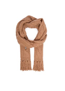 Polo Ralph Lauren Szalik 455981434003 Brązowy ze sklepu MODIVO w kategorii Szaliki i chusty damskie - zdjęcie 187197515
