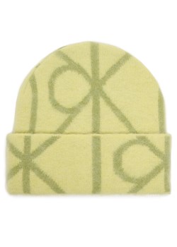Calvin Klein Czapka Emblem Aop Brushed LV04D8071G Zielony ze sklepu MODIVO w kategorii Czapki zimowe damskie - zdjęcie 187197526