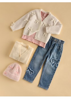 Reserved - Sweter z domieszką wełny - złamana biel - id: 829FH-01X - marki Reserved - 187198409 Reserved - Sweter z domieszką wełny - złamana biel ze sklepu Reserved w kategorii Swetry dziewczęce - zdjęcie 187198409