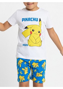 Sinsay - Bawełniana piżama dwuczęściowa Pokémon - biały ze sklepu Sinsay w kategorii Piżamy dziecięce - zdjęcie 187200148