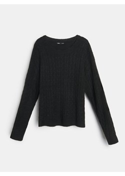 Sinsay - Sweter w prążki - czarny ze sklepu Sinsay w kategorii Swetry damskie - zdjęcie 187200196