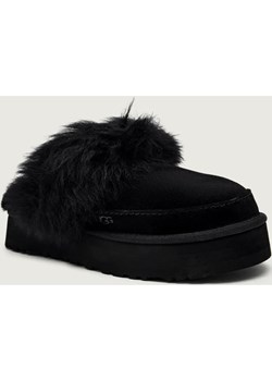 UGG Ocieplane mule W DISQUETTE CHALET| shearling | zamsz | z dodatkiem wełny ze sklepu Gomez Fashion Store w kategorii Kapcie damskie - zdjęcie 187201126