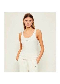 Karl Lagerfeld Polarowy top | Slim Fit ze sklepu Gomez Fashion Store w kategorii Bluzki damskie - zdjęcie 187201148