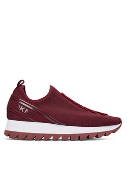 DKNY Sneakersy Abbi Logo Slip-On K3502004 Bordowy ze sklepu MODIVO w kategorii Buty sportowe damskie - zdjęcie 187201288