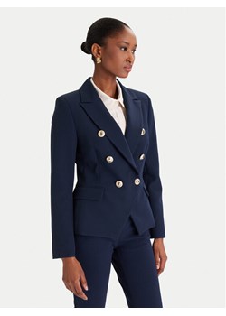 Rinascimento Marynarka CFC0126227003 Granatowy Slim Fit ze sklepu MODIVO w kategorii Marynarki damskie - zdjęcie 187201335
