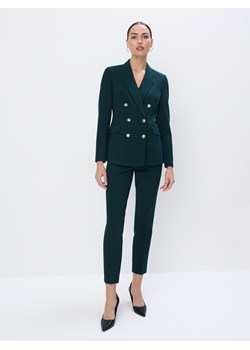 Mohito - Zielone spodnie cygaretki - zielony ze sklepu Mohito w kategorii Spodnie damskie - zdjęcie 187202578