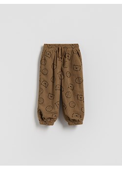 Reserved - Spodnie sztruksowe - brązowy ze sklepu Reserved w kategorii Spodnie chłopięce - zdjęcie 187202668
