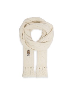 Polo Ralph Lauren Szalik 455981434001 Écru ze sklepu MODIVO w kategorii Szaliki i chusty damskie - zdjęcie 187203997