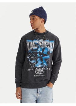 DC Shoes Bluza Skull Shock Crew EDYSF03251 Szary Regular Fit ze sklepu MODIVO w kategorii Bluzy męskie - zdjęcie 187204008