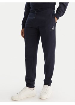 Nautica Spodnie dresowe N1T04063 Granatowy Regular Fit ze sklepu MODIVO w kategorii Spodnie męskie - zdjęcie 187204015