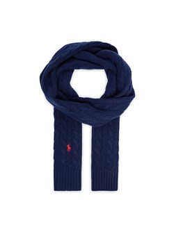 Polo Ralph Lauren Szalik 449959345002 Granatowy - id: 0000304283482 - marki Polo Ralph Lauren - 187204016 Polo Ralph Lauren Szalik 449959345002 Granatowy ze sklepu MODIVO w kategorii Szaliki męskie - zdjęcie 187204016