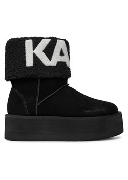 Śniegowce KARL LAGERFELD KL48552 Czarny - id: 0000303076030 - marki Karl Lagerfeld - 187204956 Śniegowce KARL LAGERFELD KL48552 Czarny ze sklepu eobuwie.pl w kategorii Śniegowce damskie - zdjęcie 187204956