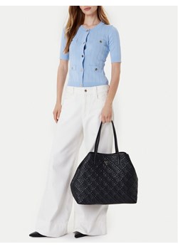 Torebka Guess Adelasia HWQL96 58240 Czarny ze sklepu eobuwie.pl w kategorii Torby Shopper bag - zdjęcie 187204989