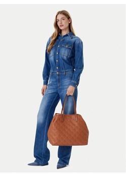 Torebka Guess Adelasia HWQL96 58240 Brązowy ze sklepu eobuwie.pl w kategorii Torby Shopper bag - zdjęcie 187205067