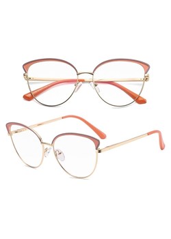 Okulary kocie do komputera damskie z filtrem BLUE Light zerówki Flex 25100F - id: 6769 - marki Stylion - 187206746 Okulary kocie do komputera damskie z filtrem BLUE Light zerówki Flex 25100F ze sklepu Stylion w kategorii Okulary zerówki damskie - zdjęcie 187206746