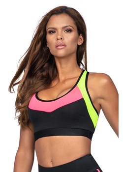 Top fitness Reviver L5177/0 czarny - id: 39477 - marki Reviver - 187206945 Top fitness Reviver L5177/0 czarny ze sklepu kontri.pl w kategorii Biustonosze - zdjęcie 187206945