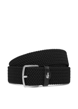 Pasek Męski Lacoste RC4100 Czarny ze sklepu eobuwie.pl w kategorii Paski męskie - zdjęcie 187209026