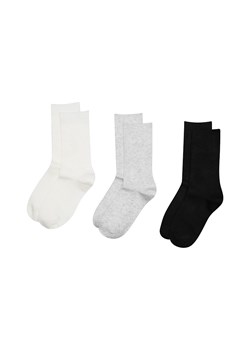 Esotiq 3-pack skarpetki damskie Bloovii Lee 44259-K001, Kolor ecru-szary-czarny, Rozmiar 36-38, BLOOVII ze sklepu Primodo w kategorii Skarpetki damskie - zdjęcie 187209469