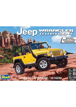 Revell Model &quot;Jeep Wrangler Rubicon&quot; w kolorze złotym do złożenia - 12+ ze sklepu Limango Polska w kategorii Zabawki - zdjęcie 187210209