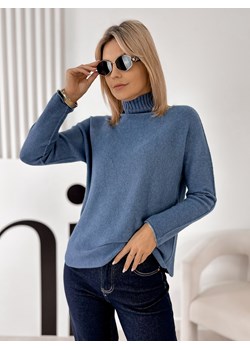 sweter haldir niebieski one size - id: prod-82345-group - marki UBRA - 187210598 sweter haldir niebieski one size ze sklepu UBRA w kategorii Swetry damskie - zdjęcie 187210598