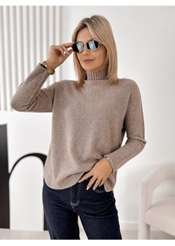 sweter haldir ciemnobeżowy one size ze sklepu UBRA w kategorii Swetry damskie - zdjęcie 187210616